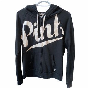 PINK Zip Up Hoodie